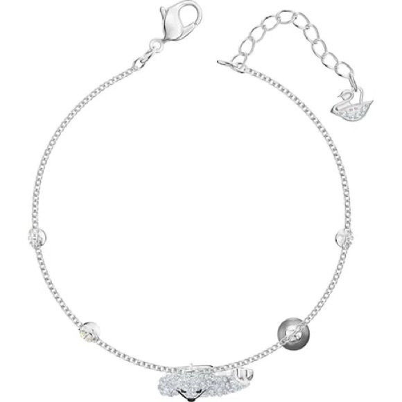 NIB Swarovski POLAR SEAL BRACELET, Multi-color, Rhodium Plated [super cute]🦭 - Picture 4 of 5
